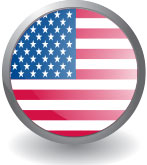 US Flag Button