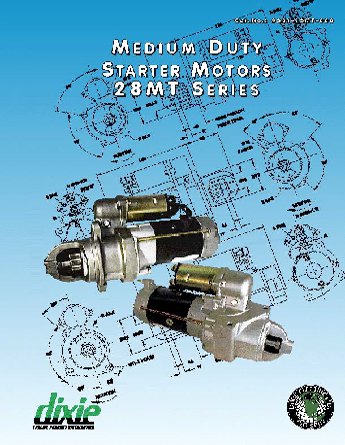 Medium Duty Starter Motors (28MT Series)