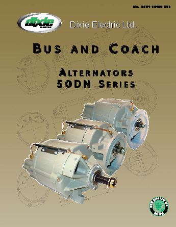 Bus & Coach Alternators (50DN Series)