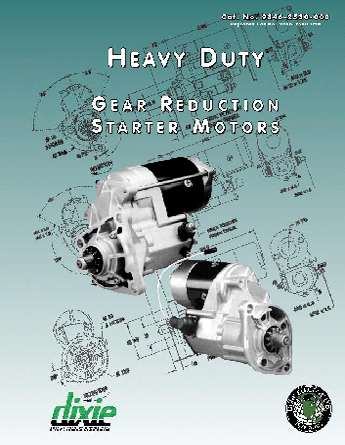 Heavy Duty Gear Reduction Starter Motors