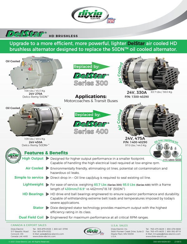 Delstar Replacement for 50DN & 50DN+